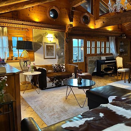 Chalet Rayon De Soleil Gryon Villars Esterno foto