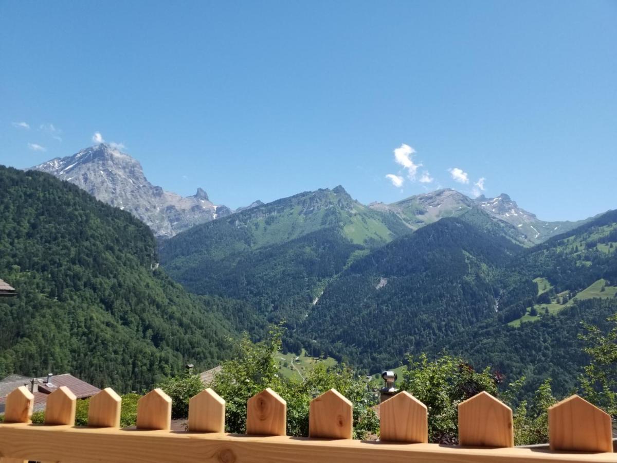Chalet Rayon De Soleil Gryon Villars Esterno foto