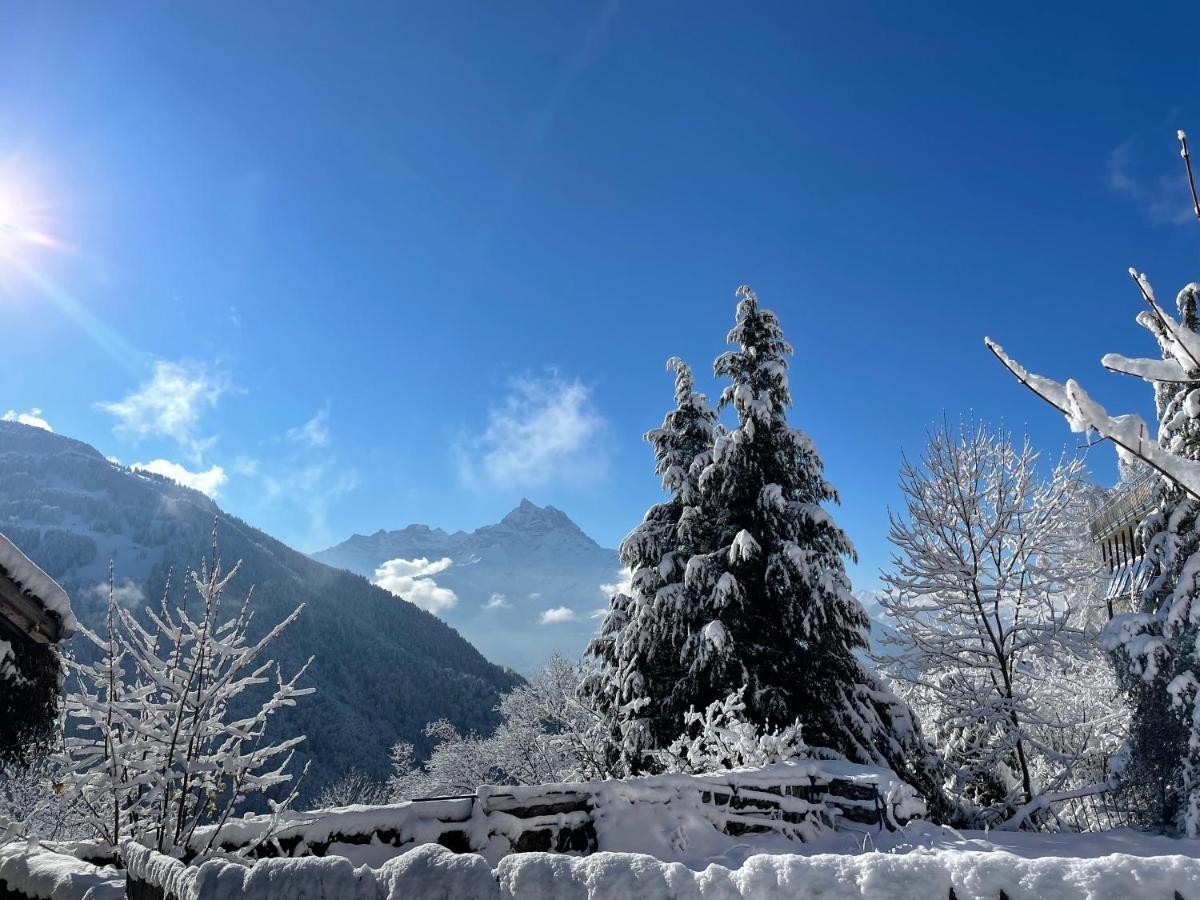 Chalet Rayon De Soleil Gryon Villars Esterno foto