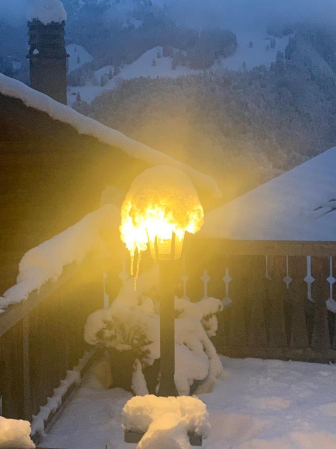Chalet Rayon De Soleil Gryon Villars Esterno foto