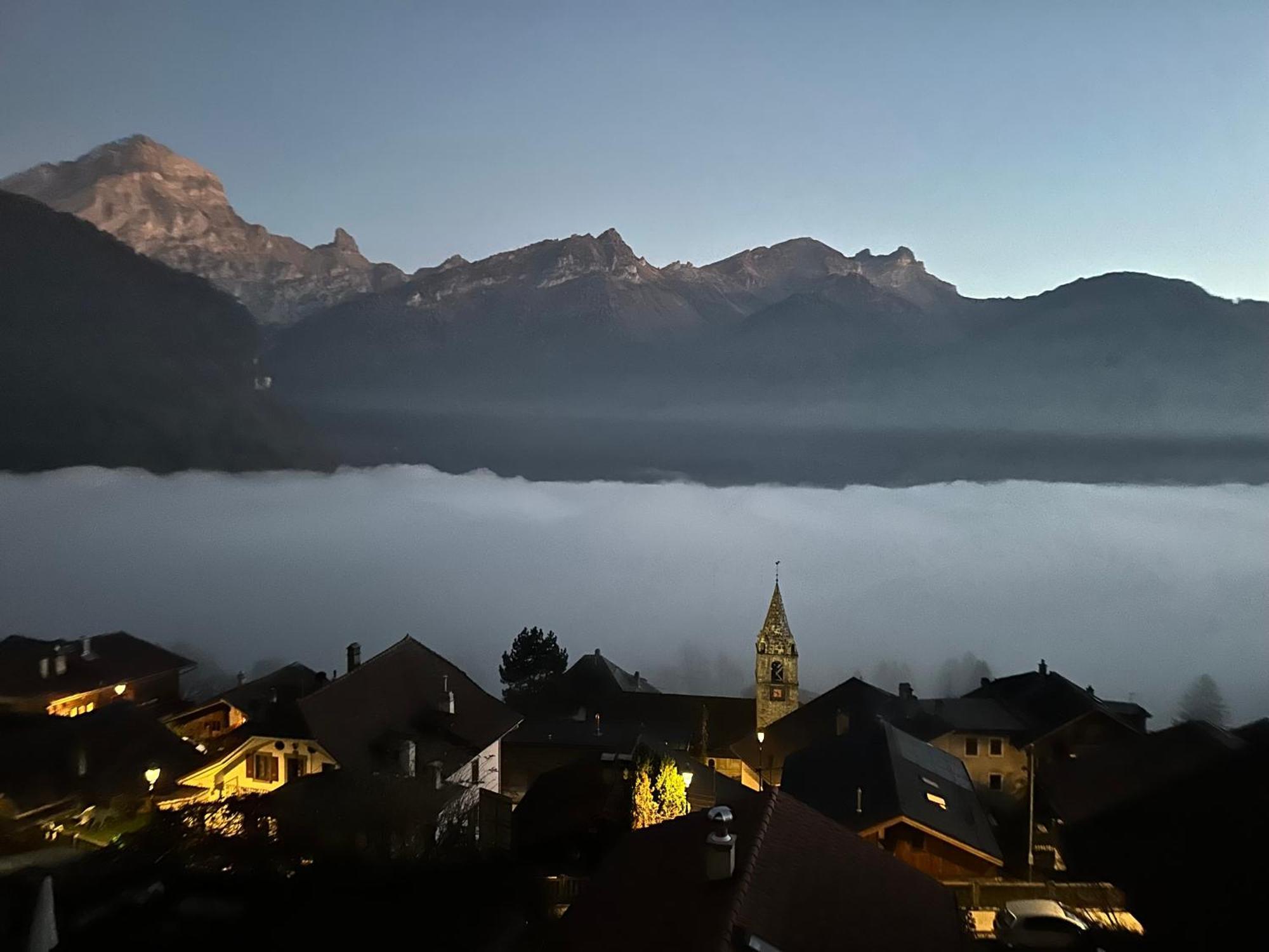 Chalet Rayon De Soleil Gryon Villars Esterno foto